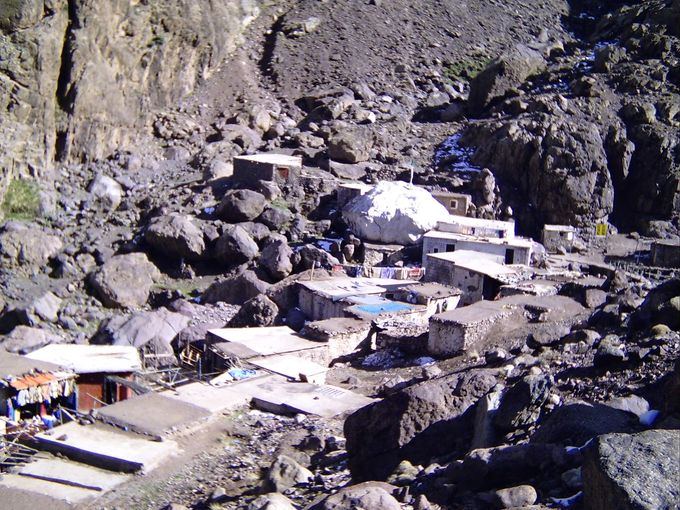 The village of Sidi Chamharouch
