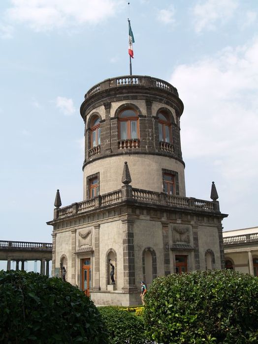 The watchtower Alcazar in the Chapultepec Castle