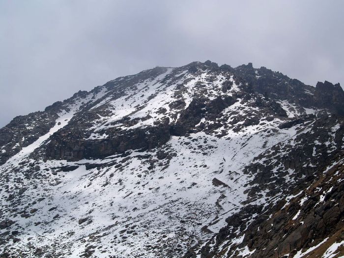 'The knees' in the Iztaccihuatl