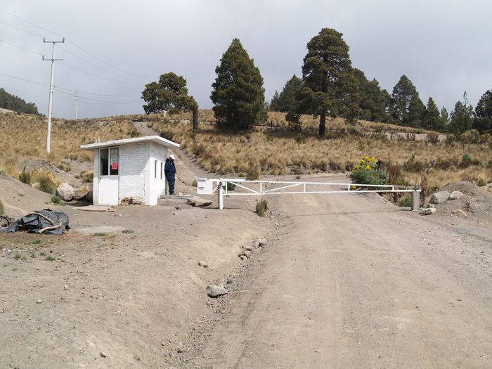 Checkpoint at Sierra Negra