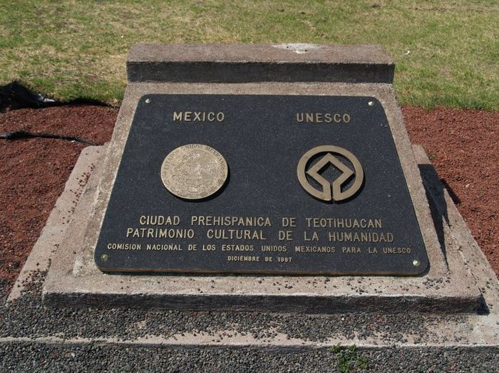 Teotihuacan, Patrimonio Cultural de la Humanidad