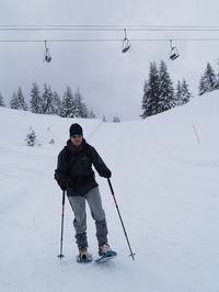 Raquetas de nieve en Chamonix (Francia)